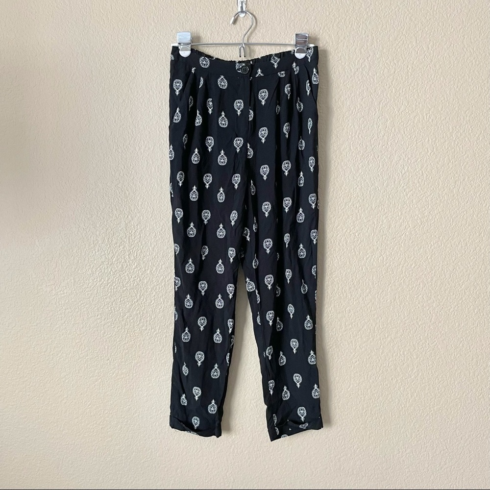 Nunui Paisley Print Boho Pants Size 10